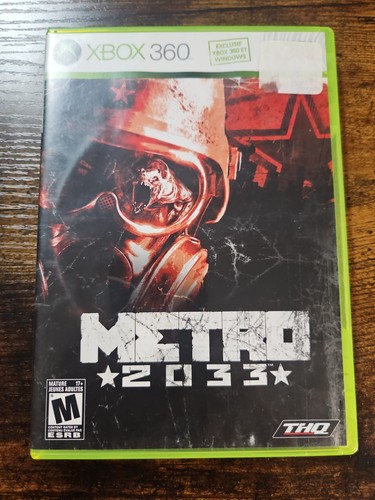 Metro 2033 microsoft - metro, xbox