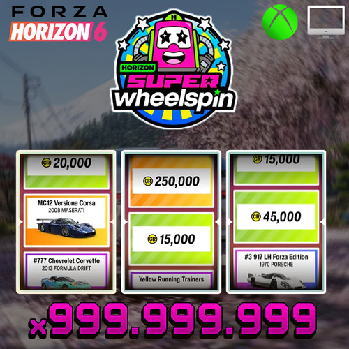 Forza horizon x999 999 - forza, x999.999.999