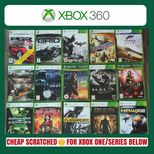 Xbox 360 game - bundle, selection